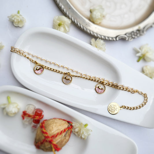 Dolphin Splash Sister's Rakhi Bracelet