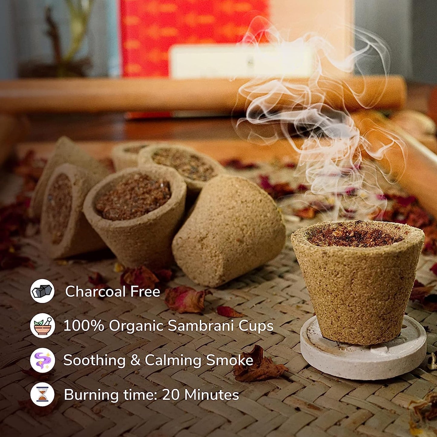 Natural Havan Cups