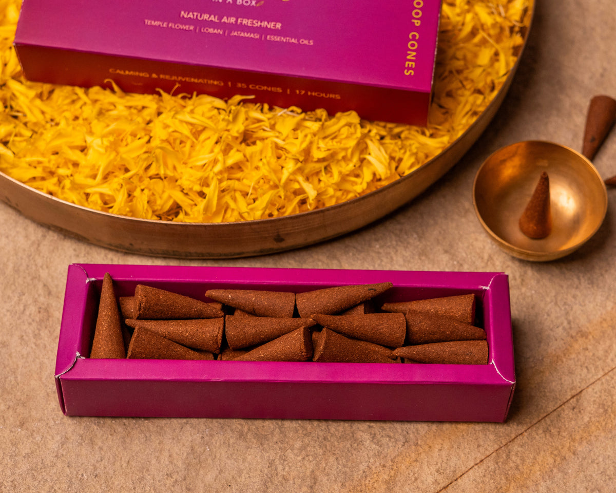 Tyohar wali Feeling in a box with Dhoop Cones
