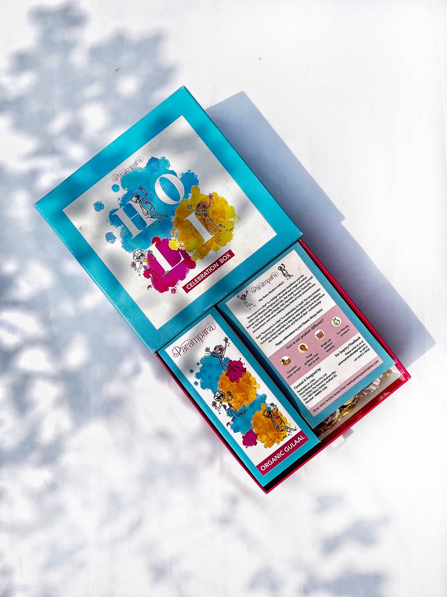 Holi Celebration Box - Unboxed