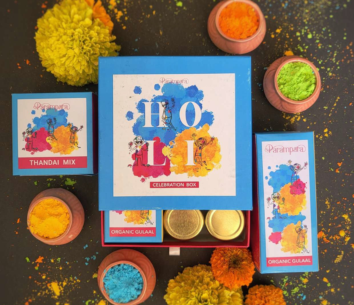 Holi Celebration Box - Homemade Thandai Mix - Homemade Thandai Mix