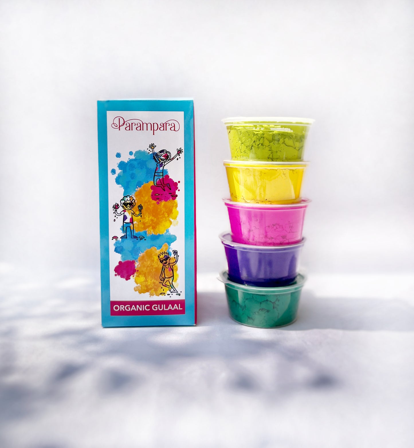 Organic Gulaal Set of 5