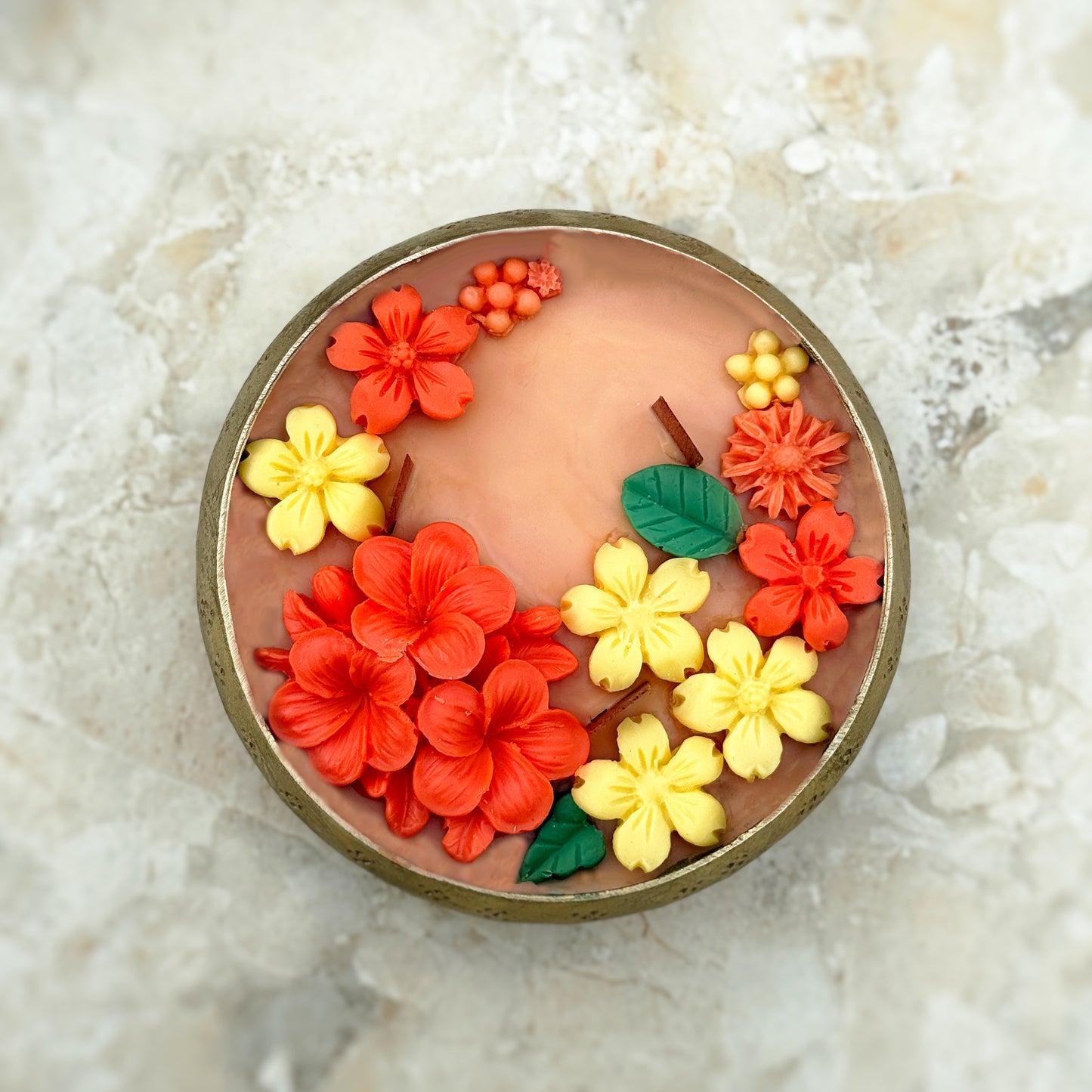 Utsav Floral Urli Candle