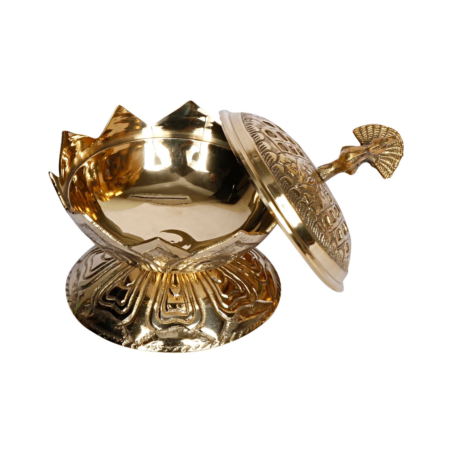 Brass Burner for Bhakti (LOTUS BURNER)