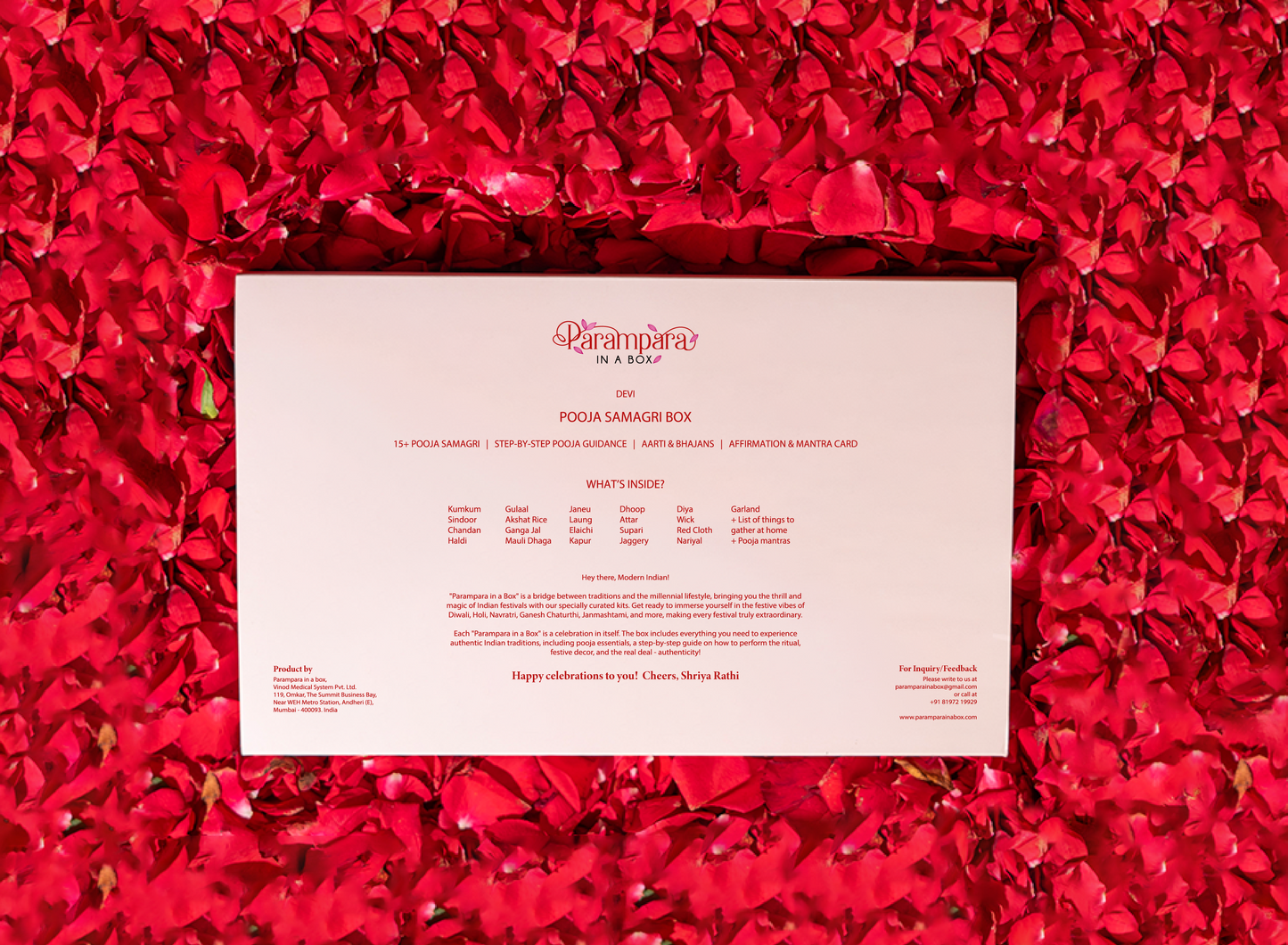 Devi Pooja Samagri Box – Complete Devi Pooja Kit for Home