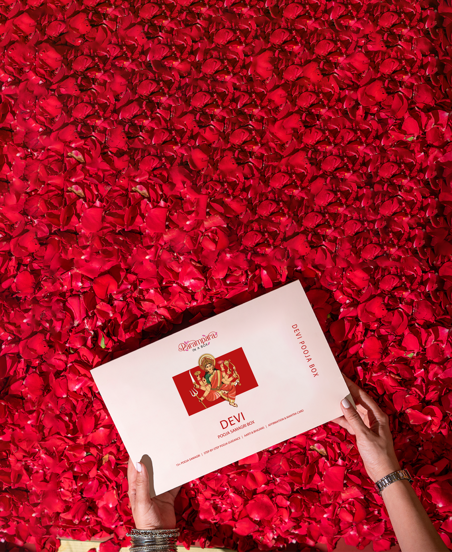 Devi Pooja Box in Hand