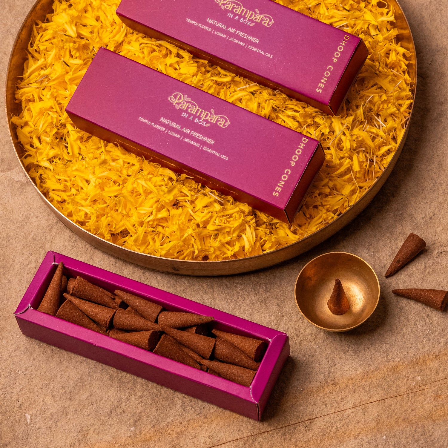 Natural Incense Cones in different Fragrance