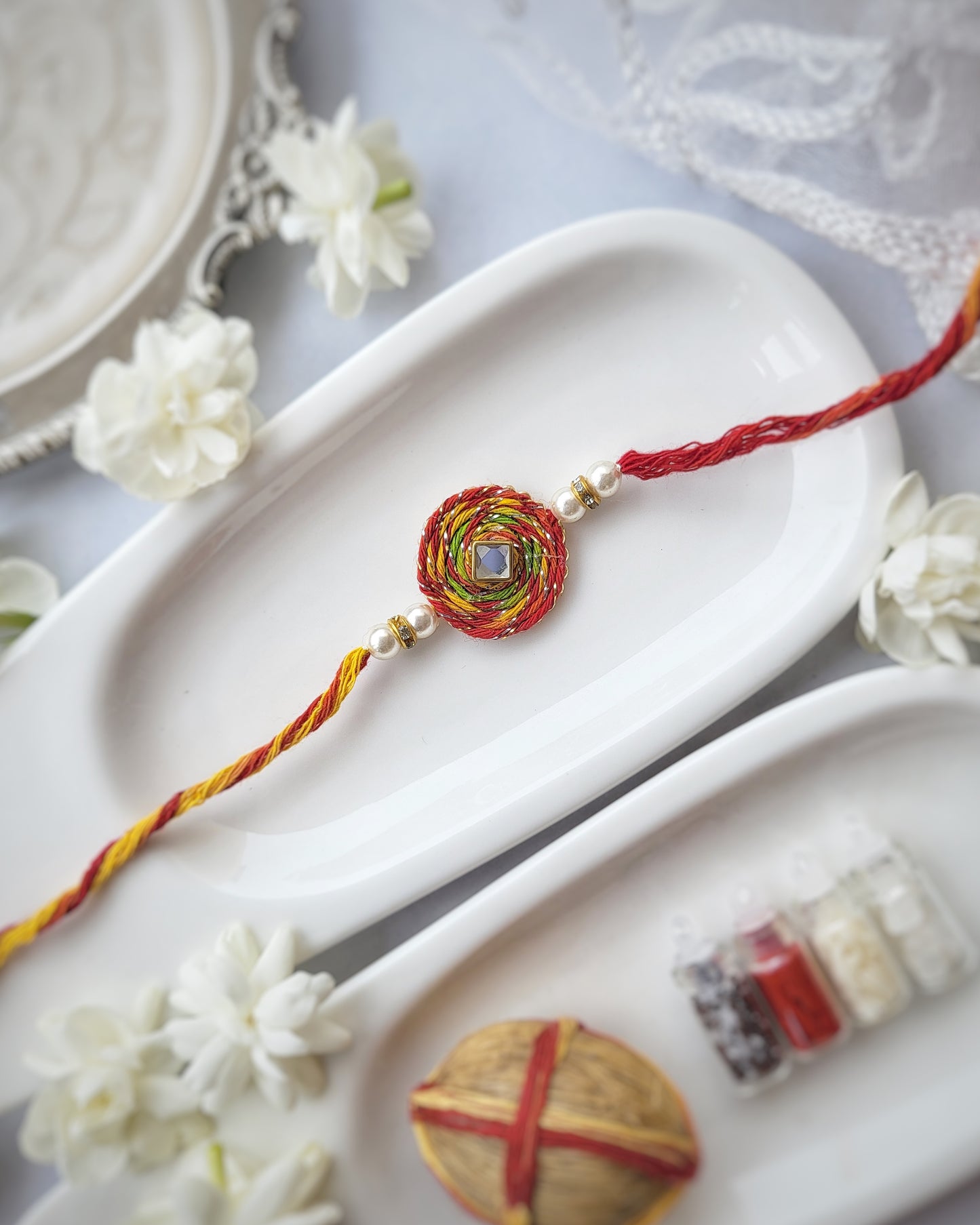 Mauli Dhaga Designer Rakhi