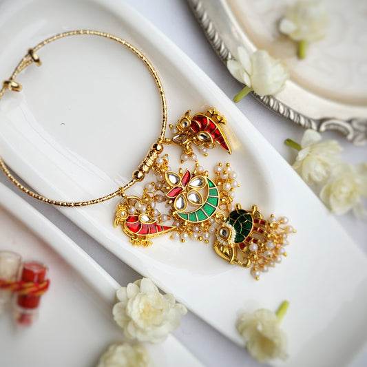 Meenakari Elephant Bangle Bhabhi Rakhi
