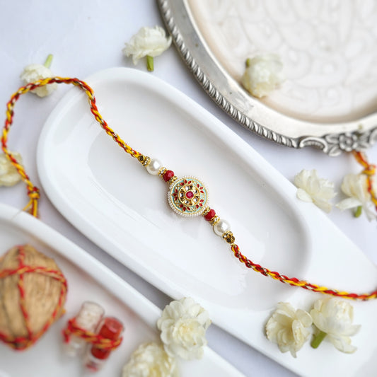 Classic Meenakari Bhai Rakhi