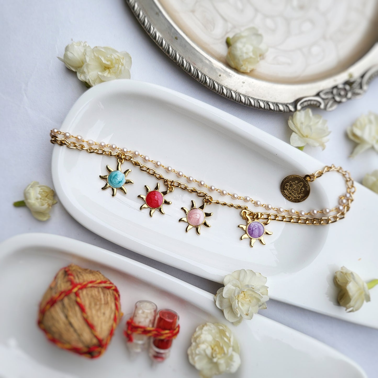 Sunshine Sister's Rakhi Bracelet