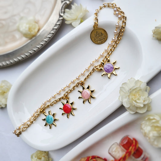 Sunshine Sister's Rakhi Bracelet