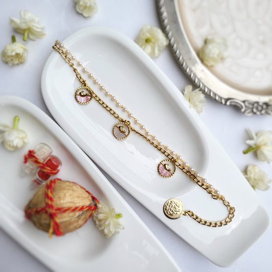 Dolphin Splash Sister's Rakhi Bracelet