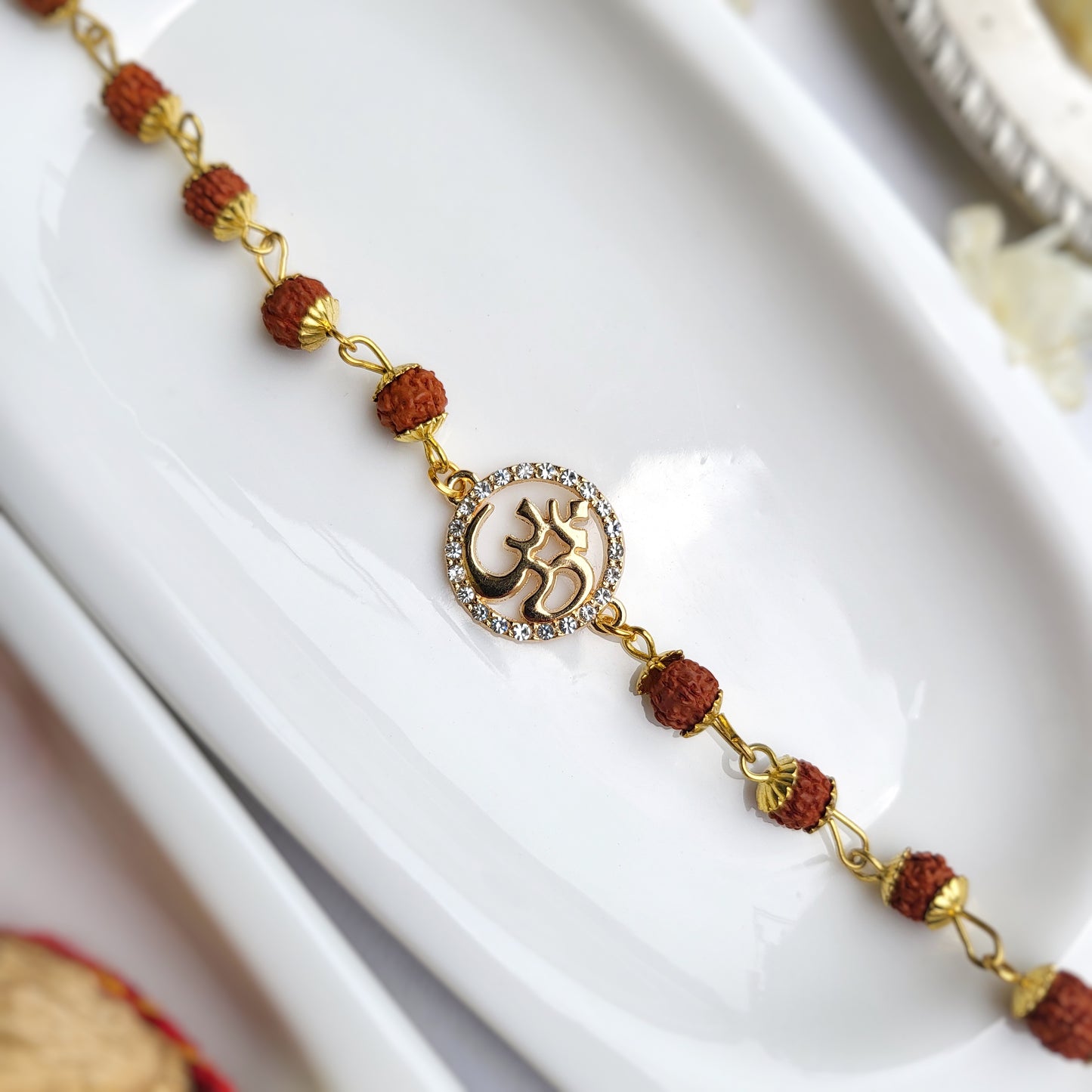 Om Rudraksh Rakhi