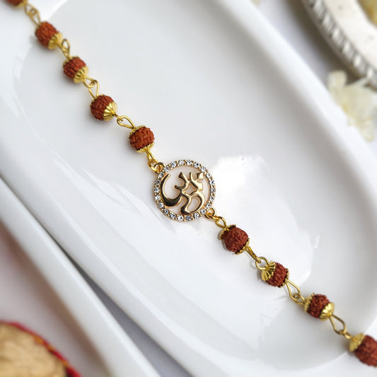 Om Rudraksh Rakhi