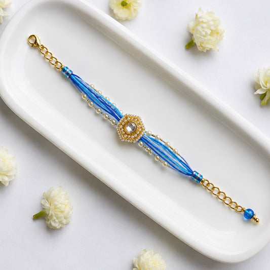 Meenakari Rakhi for Bhai