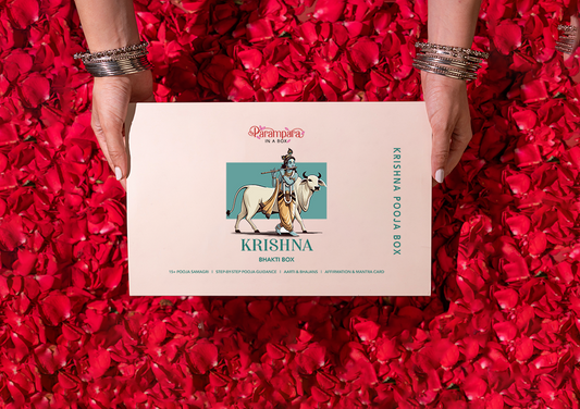Krishna Bhakti Box – Complete Krishna Pooja Kit for Home