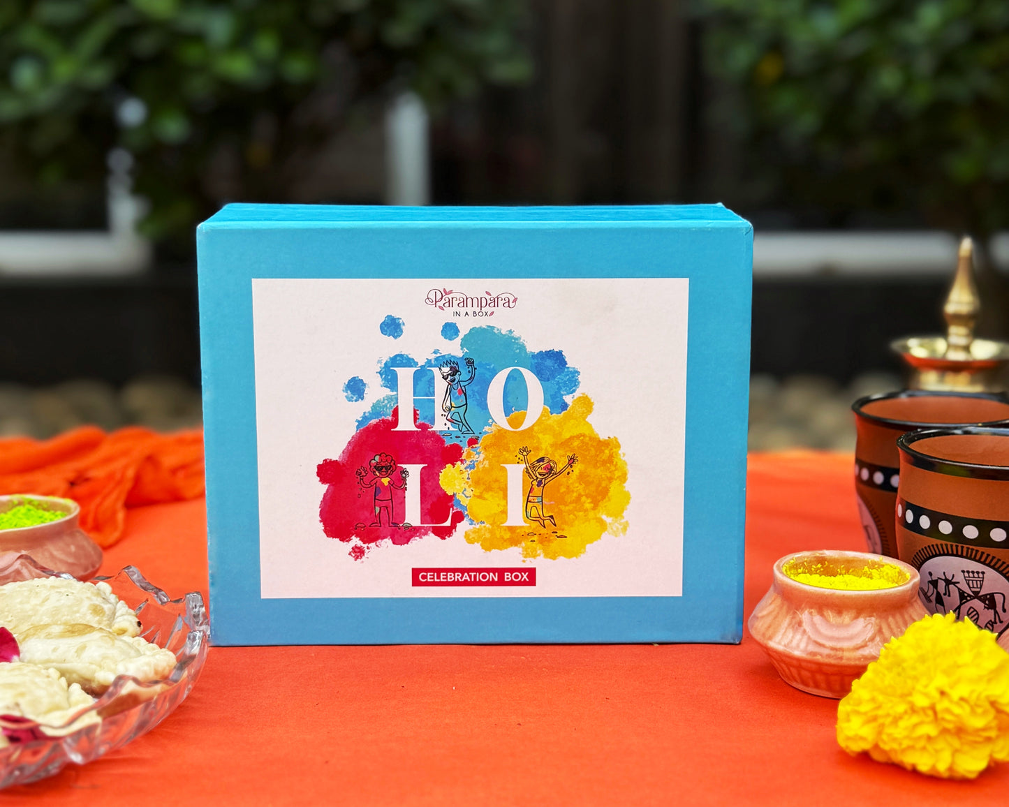 Holi Utsav Box – Complete Holi Ritual & Organic Gulaal Kit