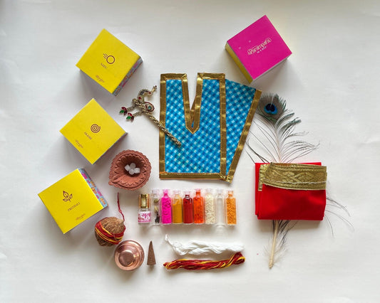 Holi with Krishna – Traditional Krishna Holi Gift Box