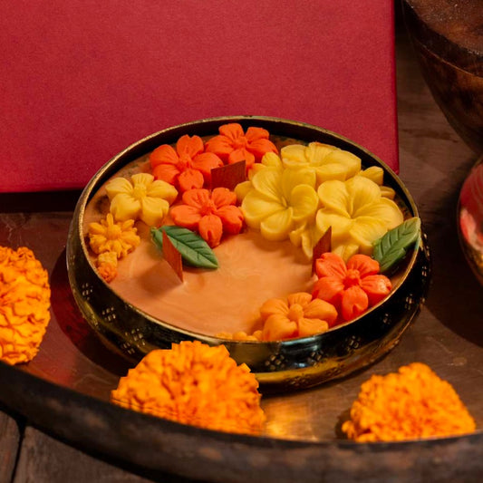 Utsav Floral Urli Candle