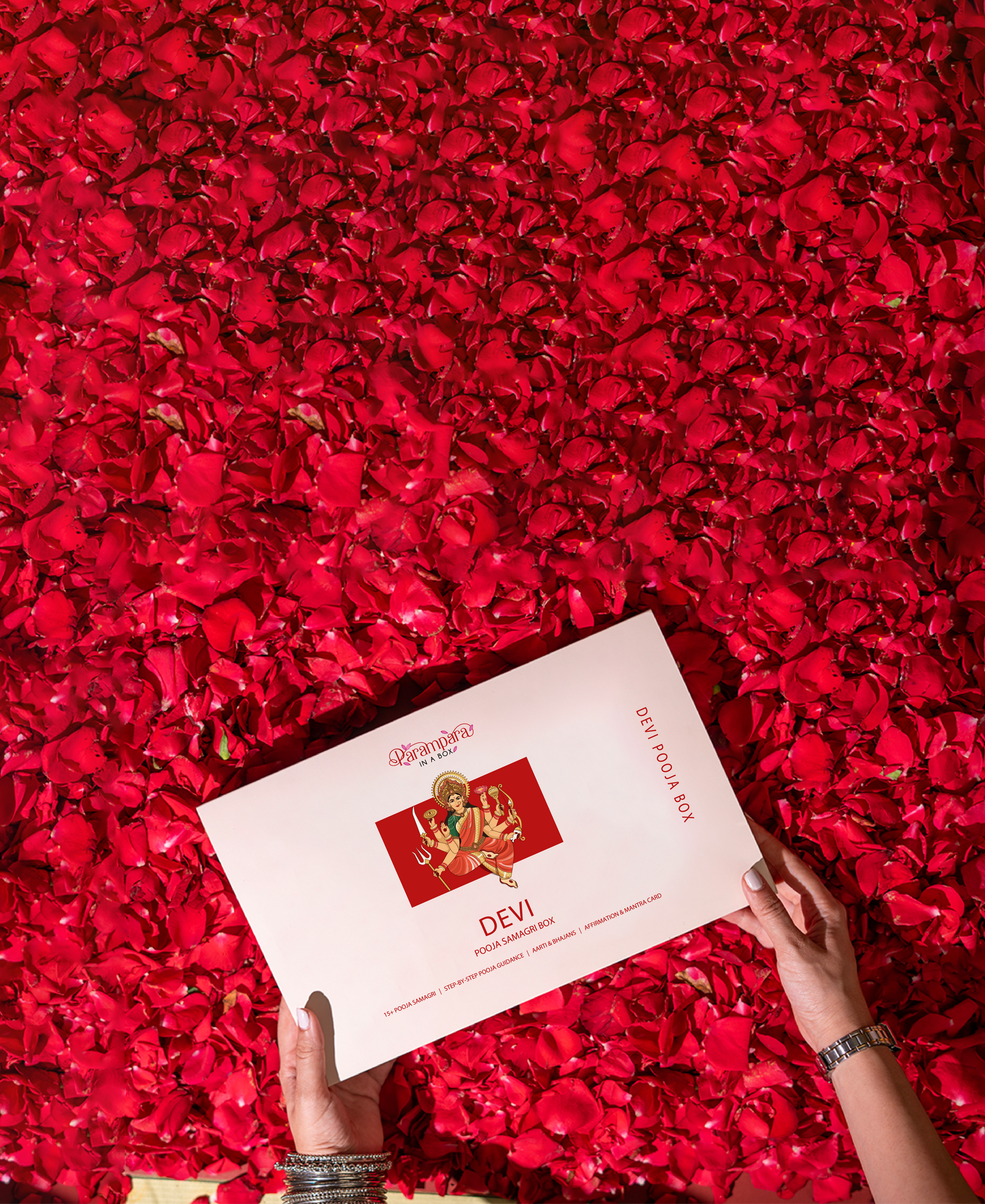 Devi Pooja Box in Hand