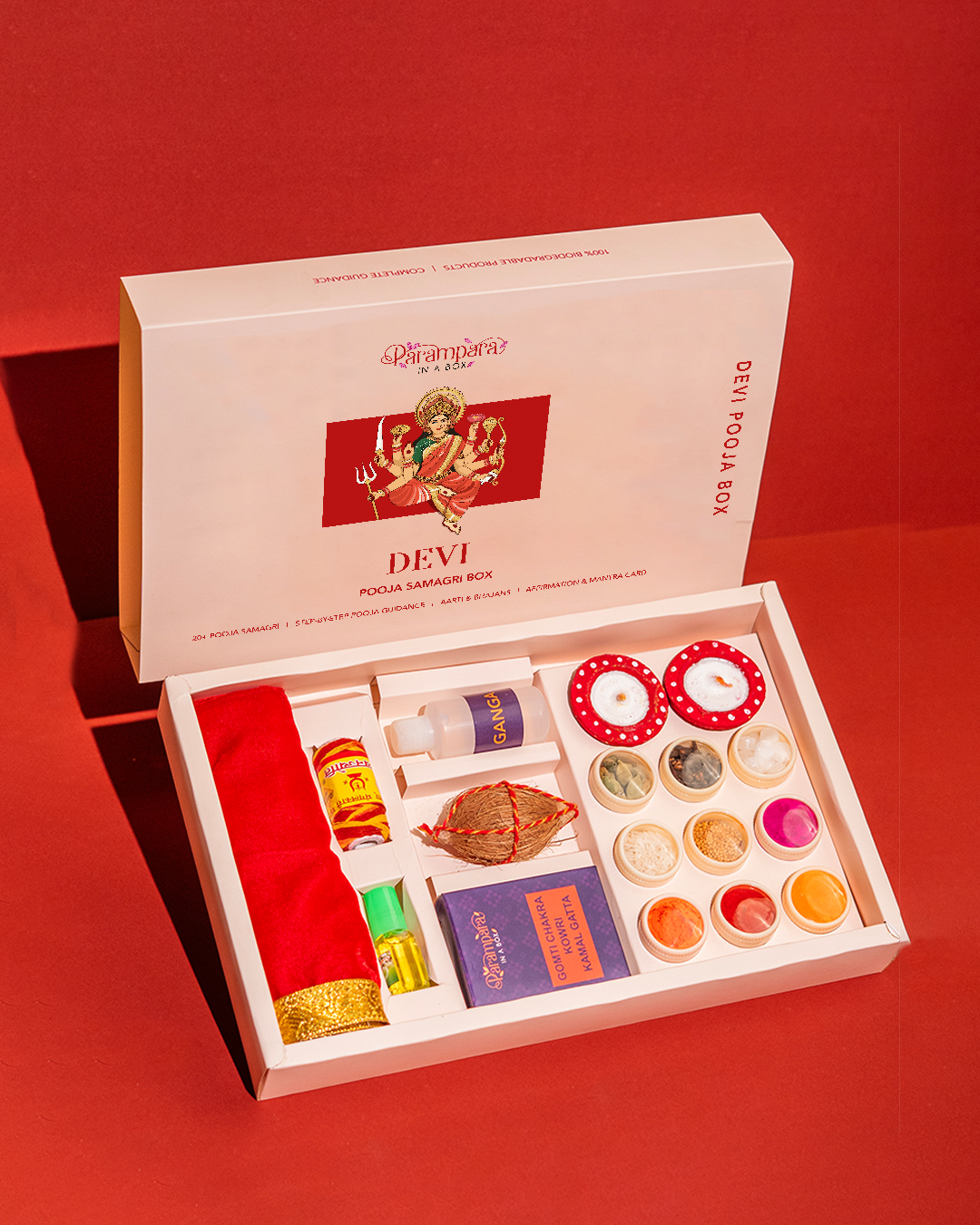 Devi Pooja Samagri Box – Complete Devi Pooja Kit for Home